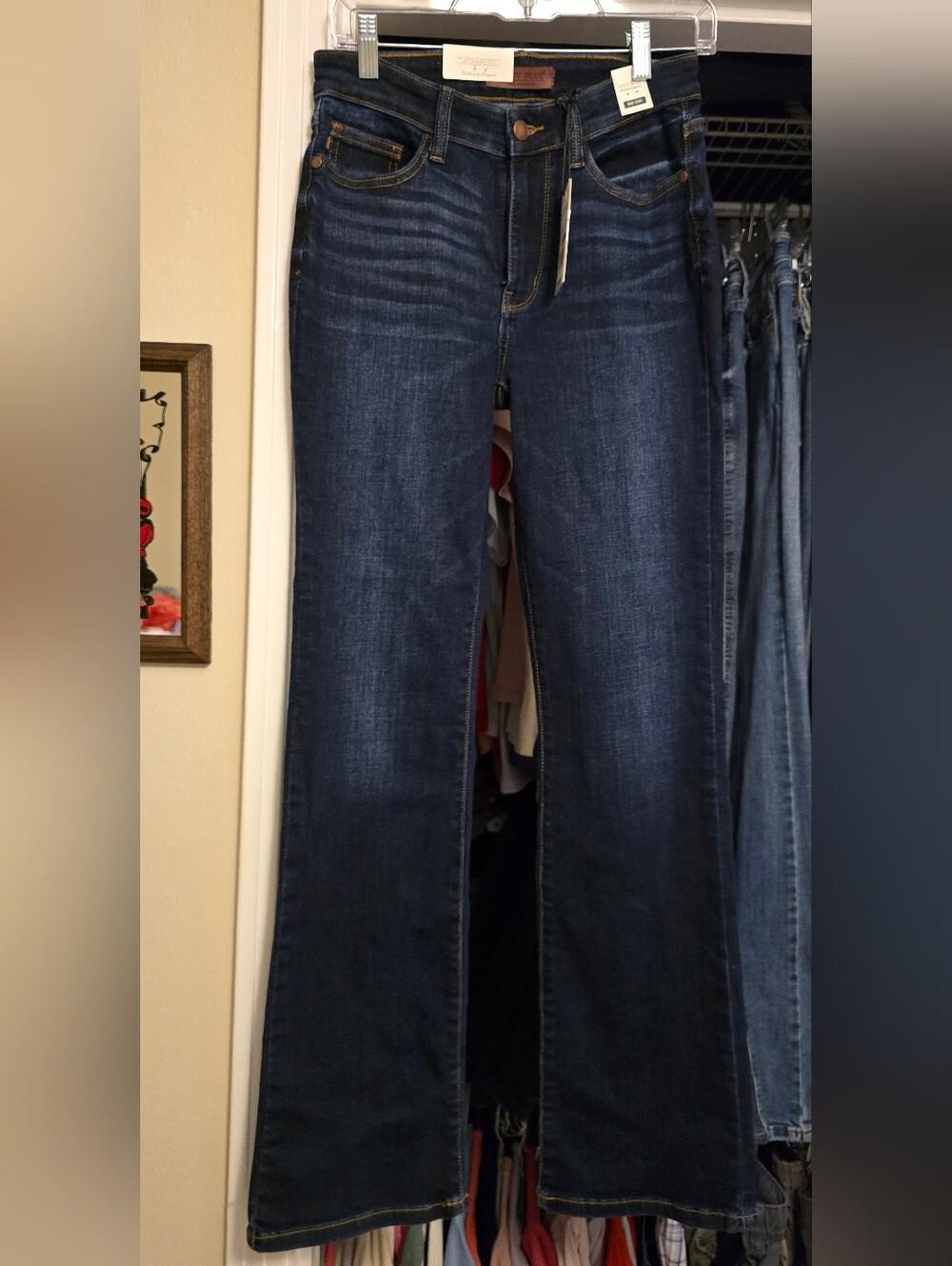 💙 Judy Blue Dark Wash Bootcut Jeans – NWT – Size 5/27